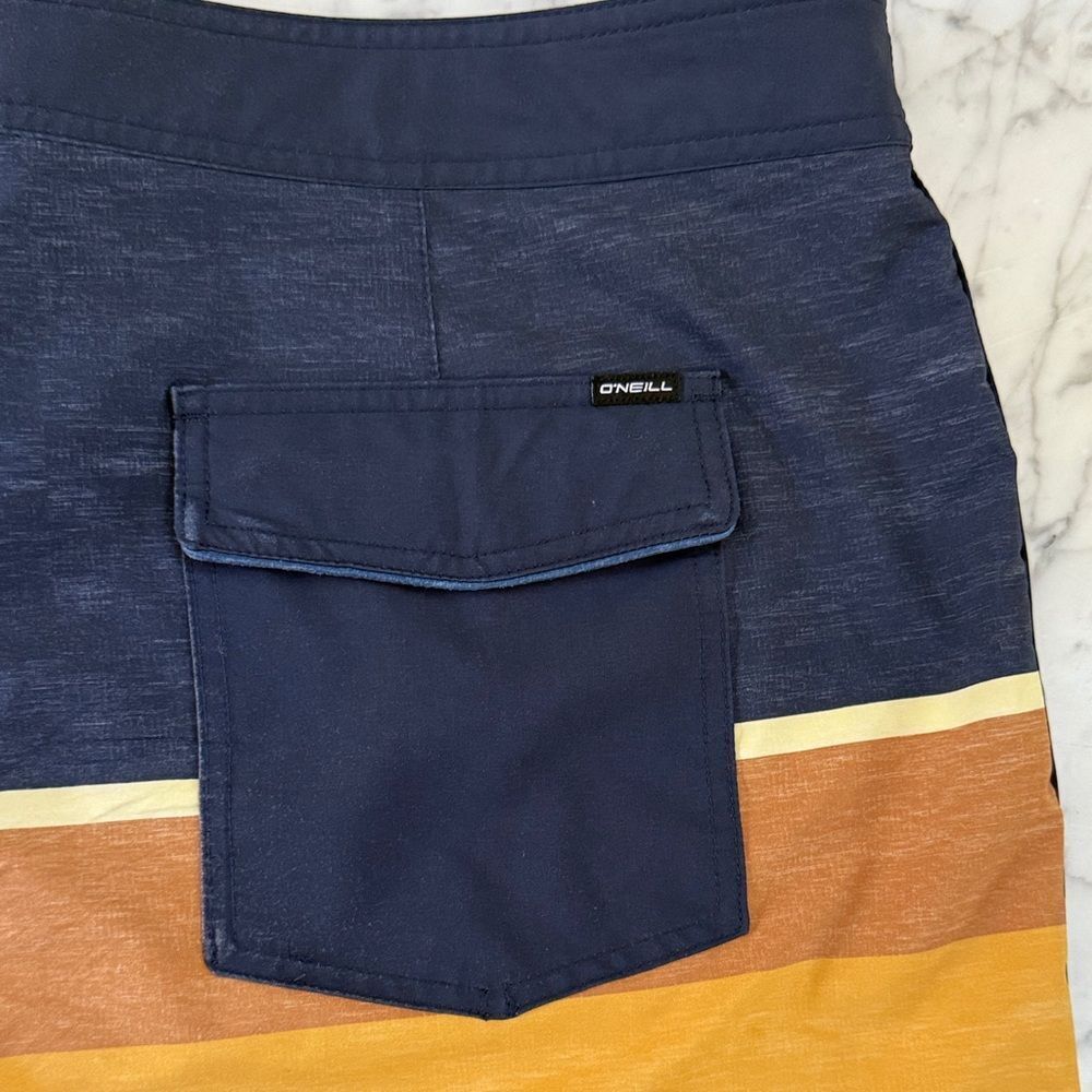 Men's O’Neill Swim Shorts Colorblock Sz 40 - Picture 7 of 7
